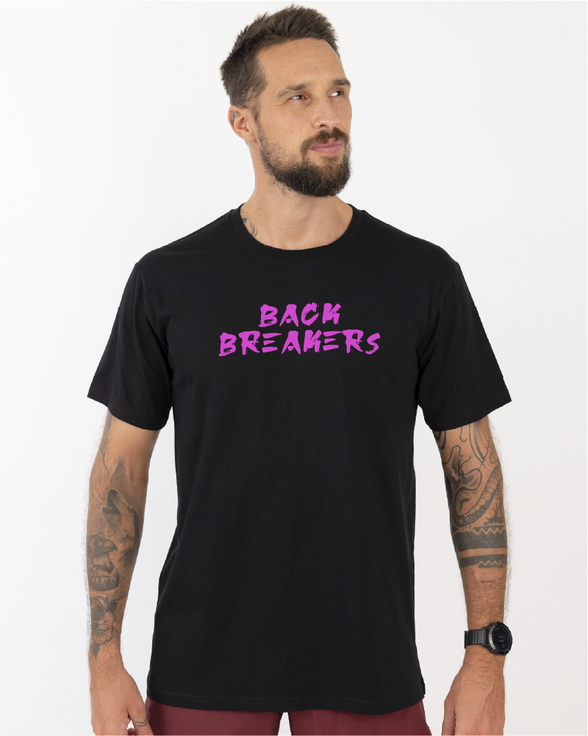 Brand Naam - Roze t shirt voor unisex - CrossFit en workout kleding